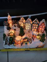Konstsmide Weihnachts-Dorf mit Beleuchtung gebraucht