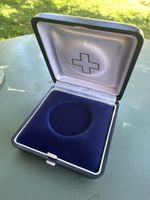 50 Stück Schweizer Medaillen Box | Münzen Etui