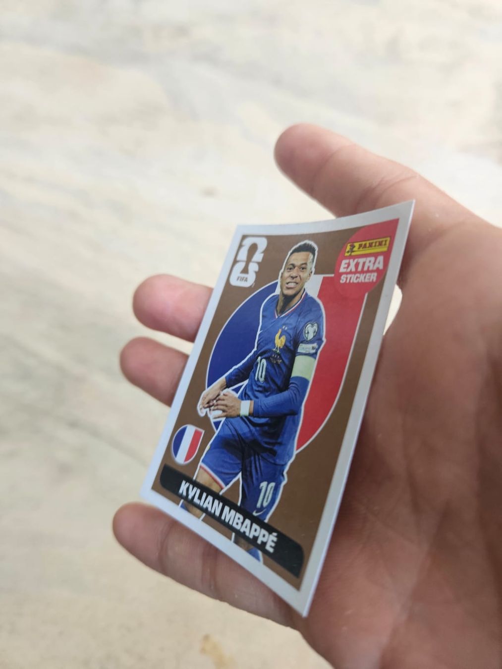 Panini Carte collezionabili: Kylian Mbappé Extra Sticker Panini – Nuovo (secondo la descrizione) da Glattpark(Opfikon) venduto da dch_dlb6 3