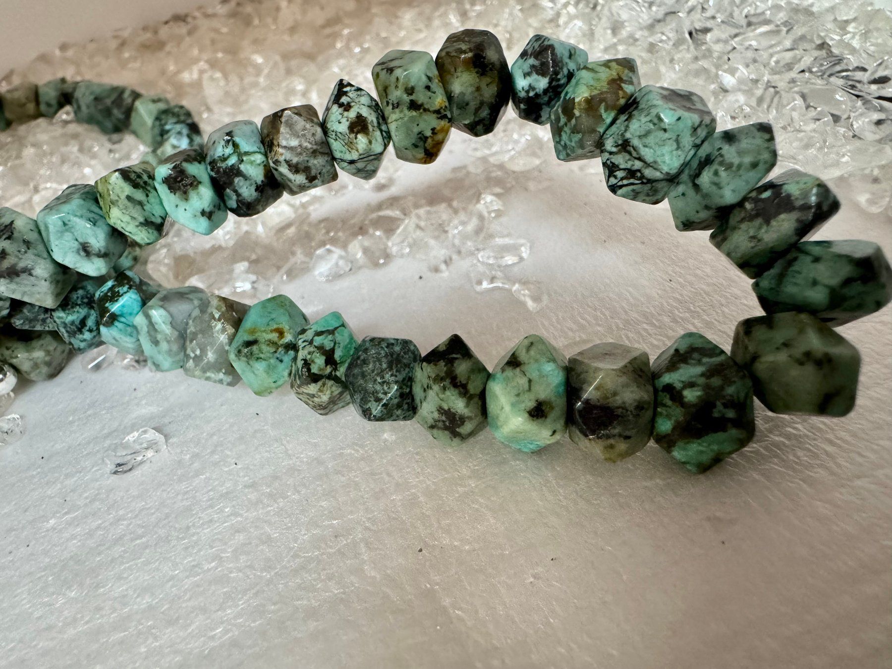 Ketten: Halskette Afrikanischer-Türkis – Neu (gemäss Beschreibung) aus Biberist von tl-schmuck 2