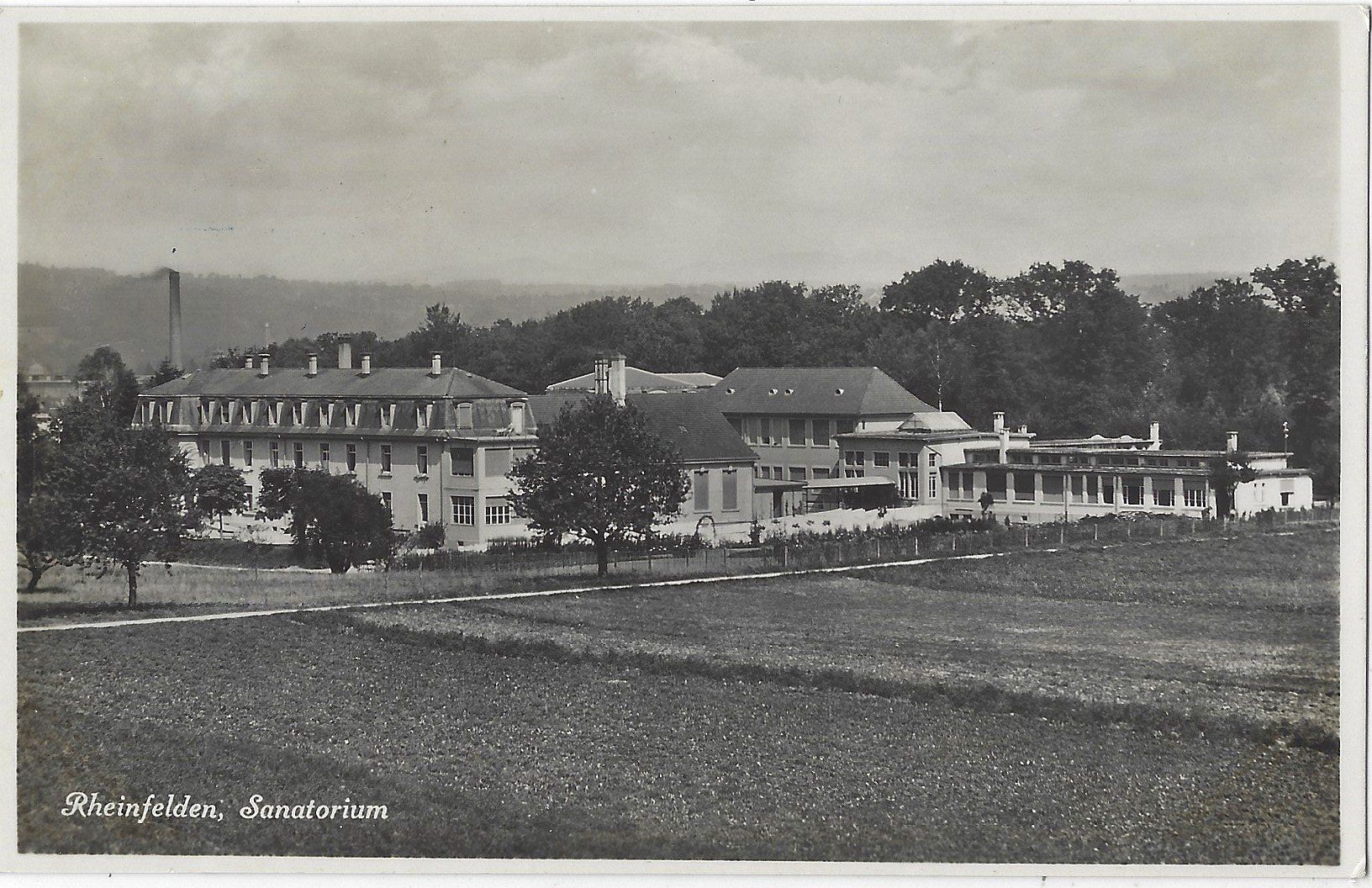 Cartoline postali: Rheinfelden,  Sanatorium – Usato da Bütschwil venduto da Jackson1A