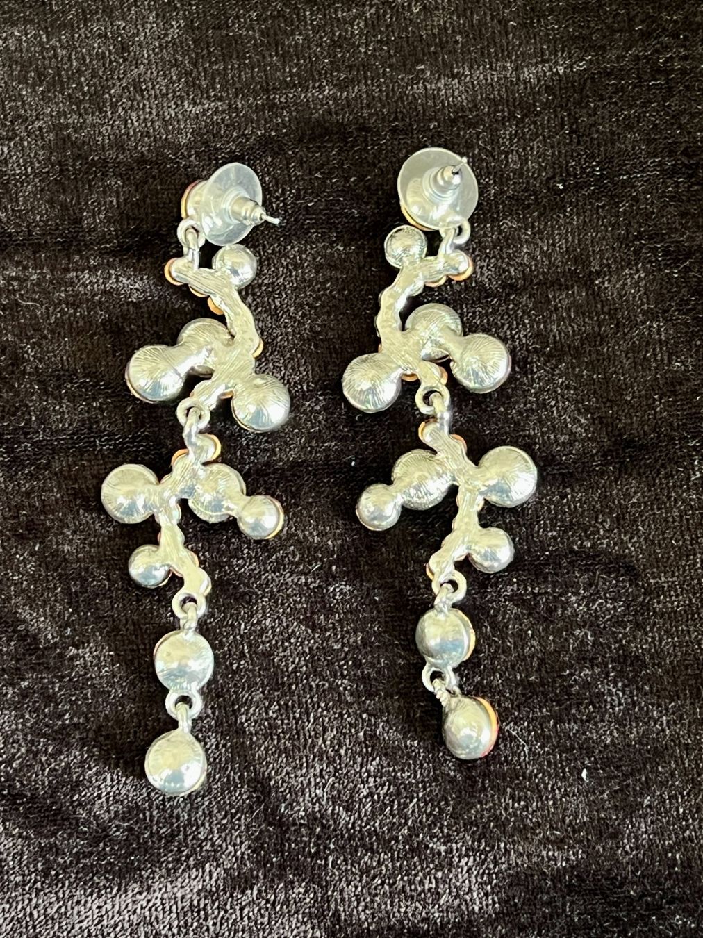 Ohrringe & -stecker: Ohrhänger mit Glitzersteinen, 2 Stk. – Gebraucht aus Zürich von Drahtzug 3