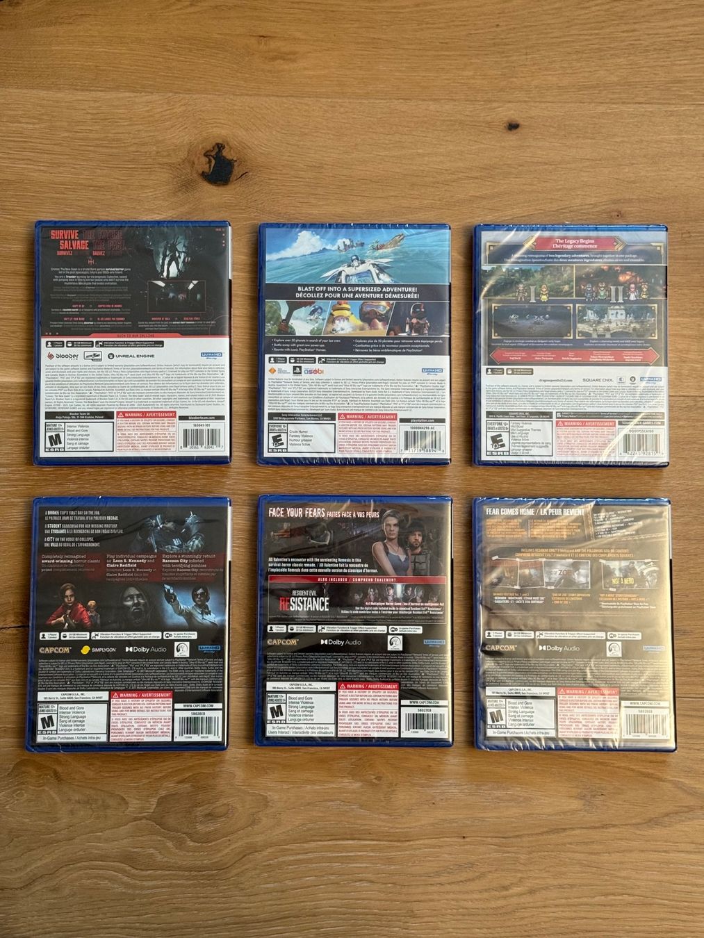 Sony Spiele: 6 TOP sealed PS5-Games, USA-Versionen – Gebraucht aus Ebmatingen von omgmrtea 1