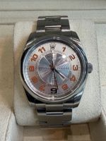Rolex Oyster Perpetual Silbern, Guter Zustand!