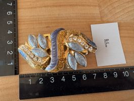 Gürtelschnalle mit Strass