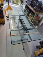 Original USM Kitos Tisch mit Glasplatte
