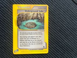 Pokemon Underground Lake non Holo Skyridge