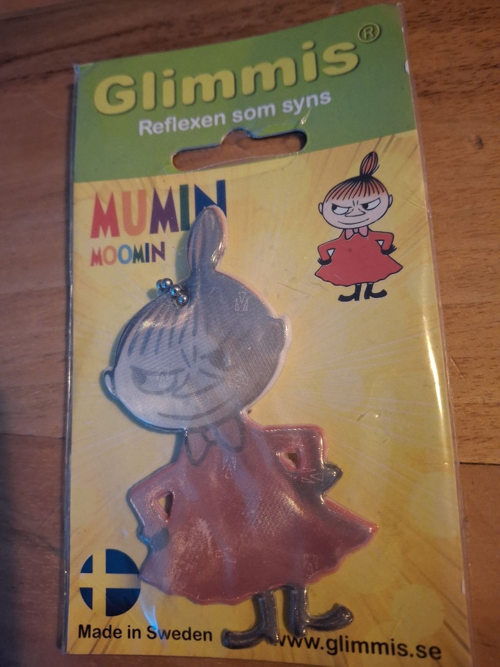 Placchette & Badge: lichtreflektor moomins  – Nuovo e nell'imballaggio originale da Alpnach Dorf venduto da dek_s78g