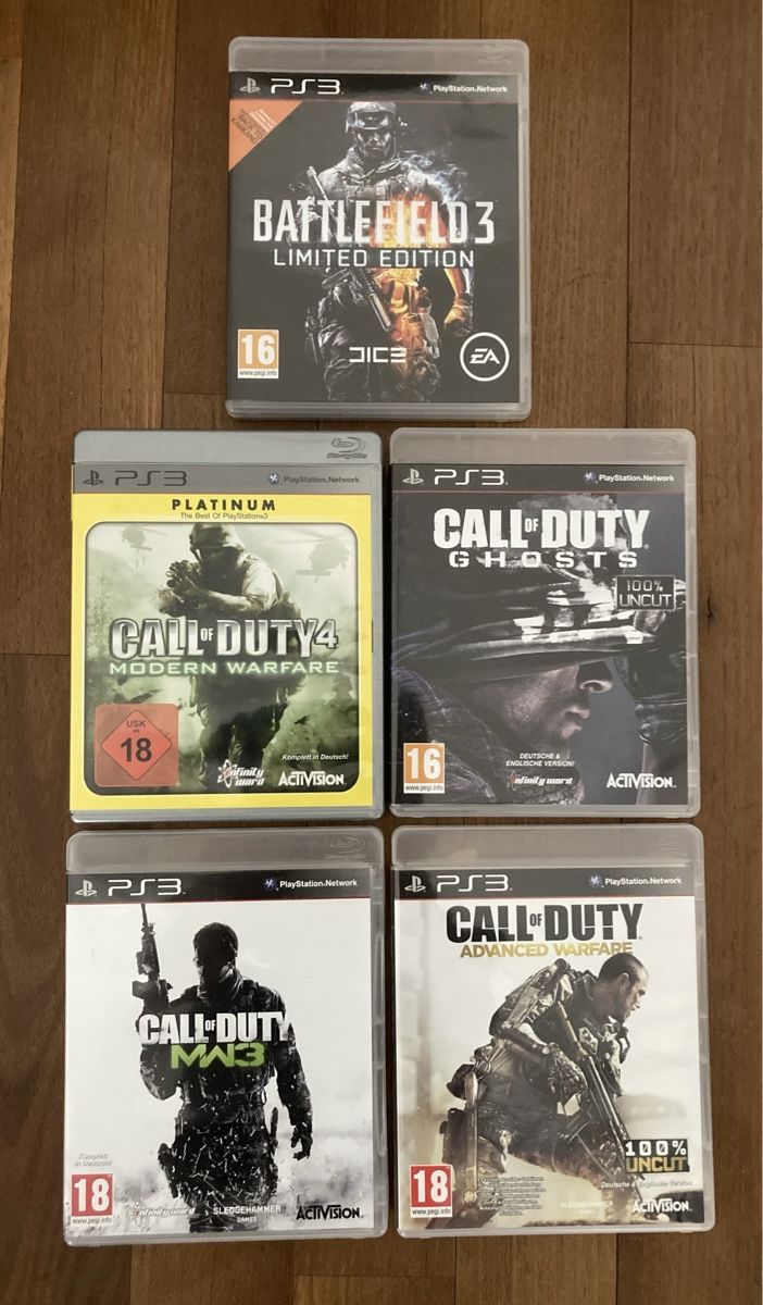 Giochi: PS3 Sammlung 5 Stück – Usato da Roggwil BE venduto da Maui2000