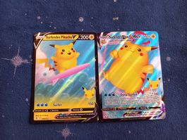 Surfendes Pikachu V & VMax/Surfing Pikachu V & VMax (DE)