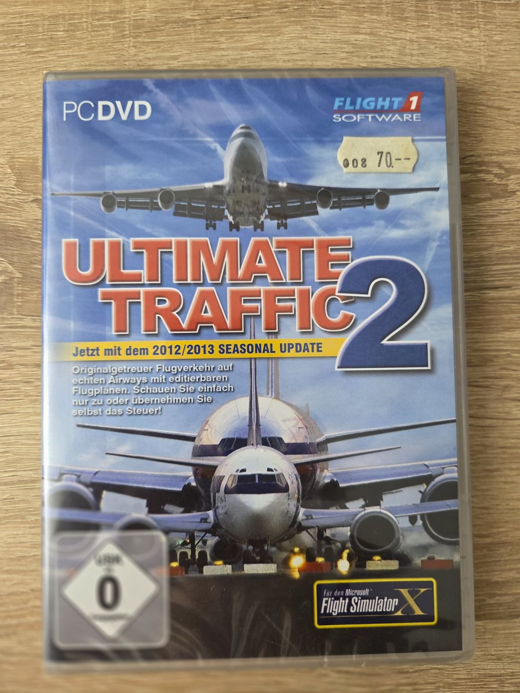Giochi: Ultimate Traffic 2 for Flight Simulator X - RARE - PC - NEW – Nuovo e nell'imballaggio originale da Carouge GE venduto da Franllo