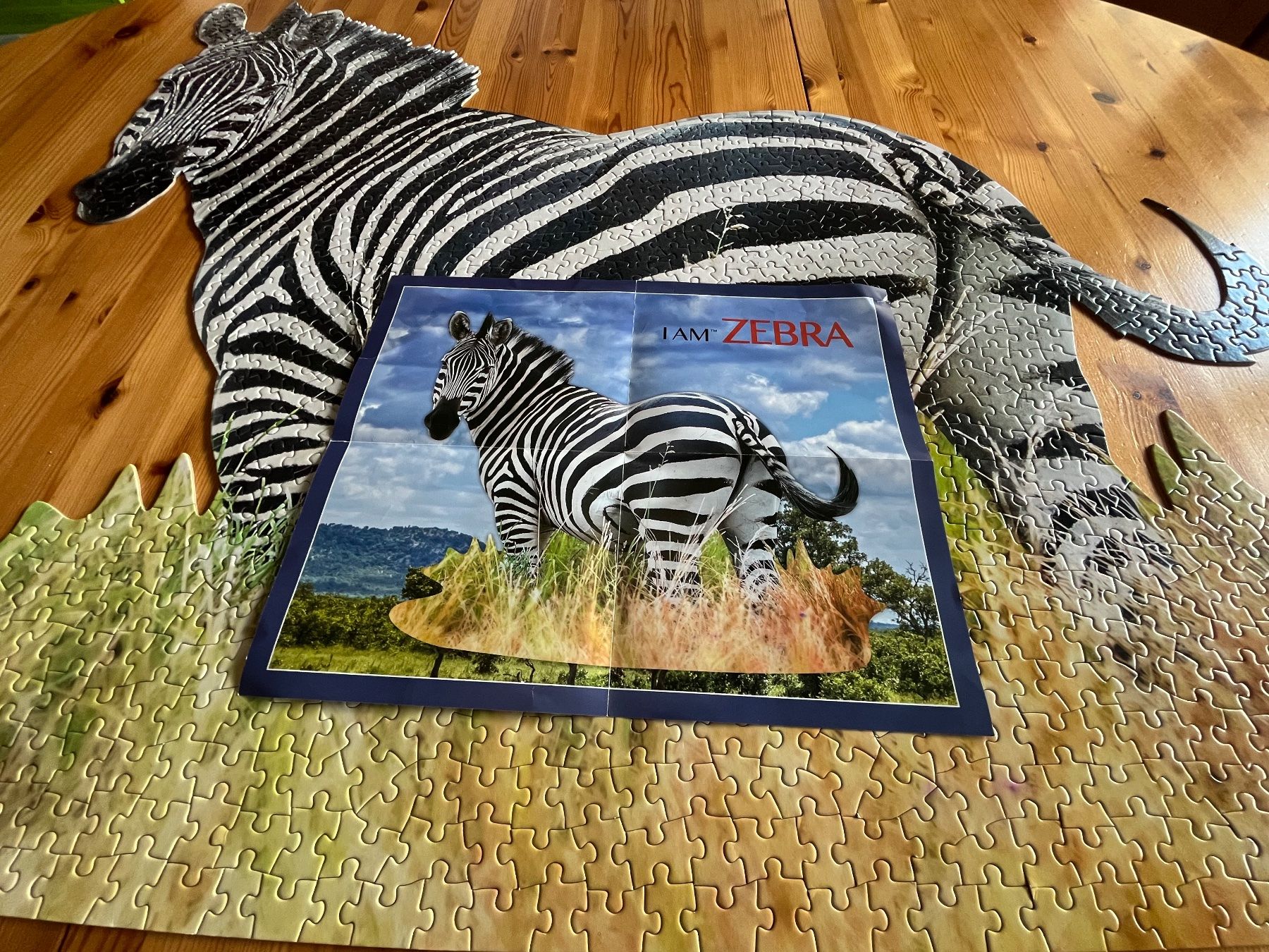 Puzzle: Zebra Puzzle, 1000 Teile – Usato da Zürich venduto da Gurkis 2