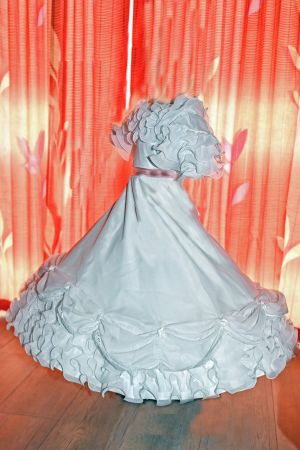 Robe de cérémonie blanche