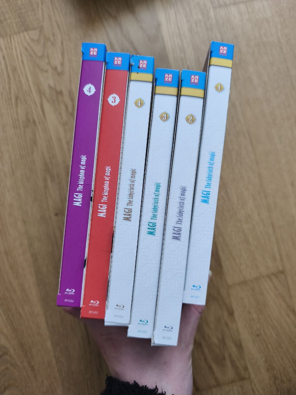 Tutti i DVDs: Anime Magi Blu-Ray – Usato da Näfels venduto da ChocolateMuffin 4
