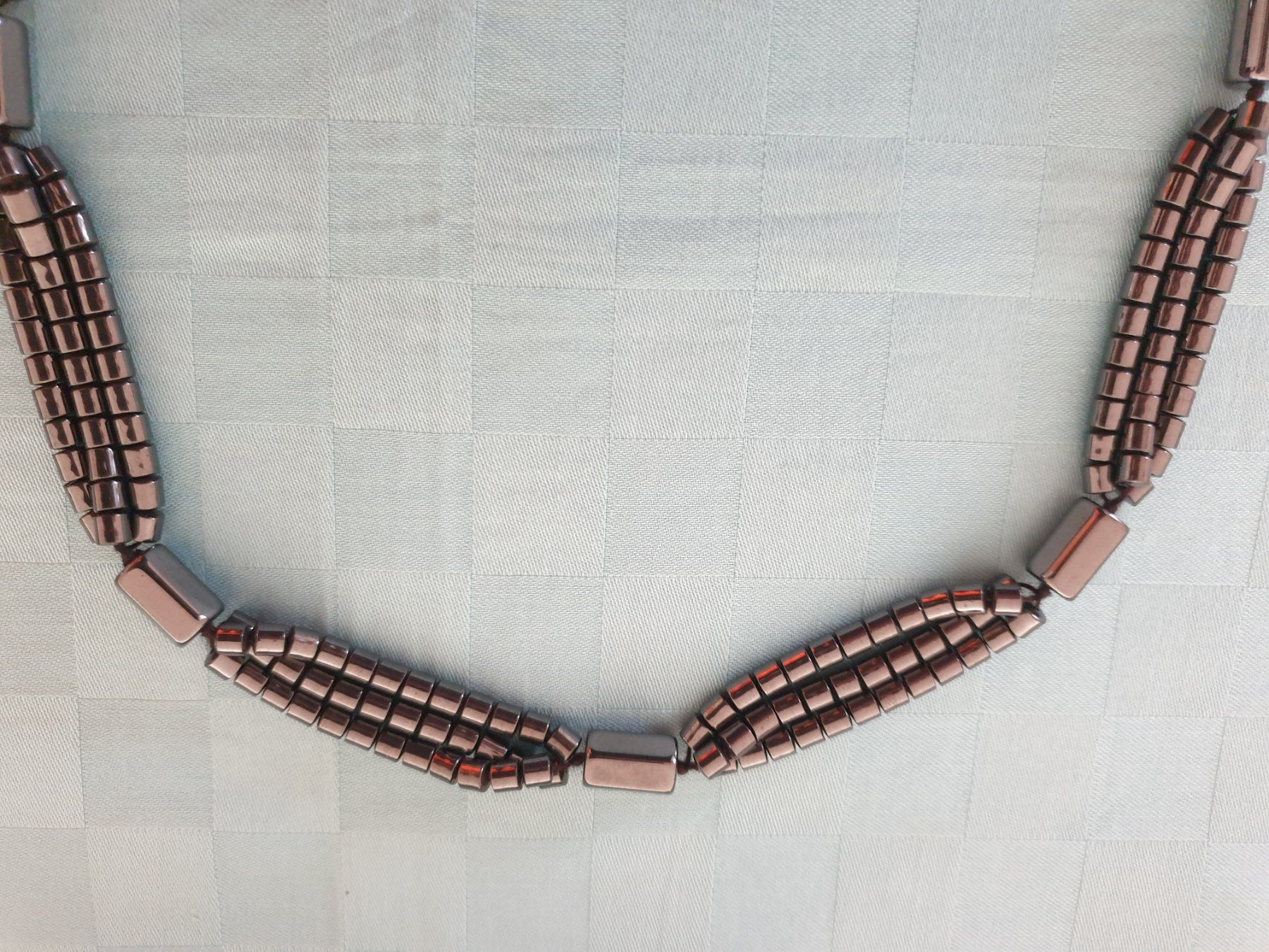 Catenine: Schmuck Halskette Kette Hämatit – Usato da Mörschwil venduto da spirspi 1