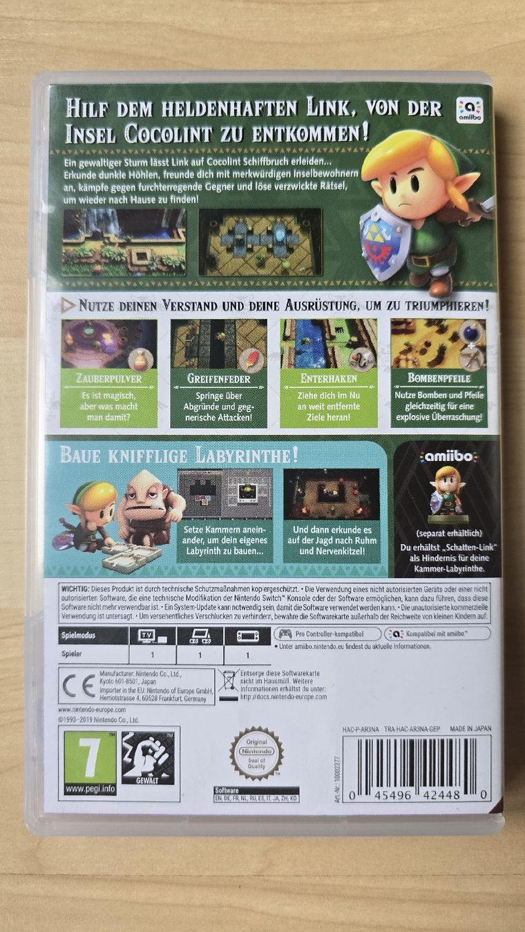 Nintendo Giochi: Nintendo Switch "Zelda - Link's Awakening – Usato da Remetschwil venduto da Mausimami07 1