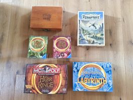 6x Der Herr der Ringe Spiele 