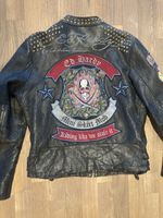 Ed Hardy Lederjacke