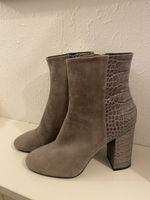 Navyboot Wildleder Stiefeletten in Grau Gr. 38