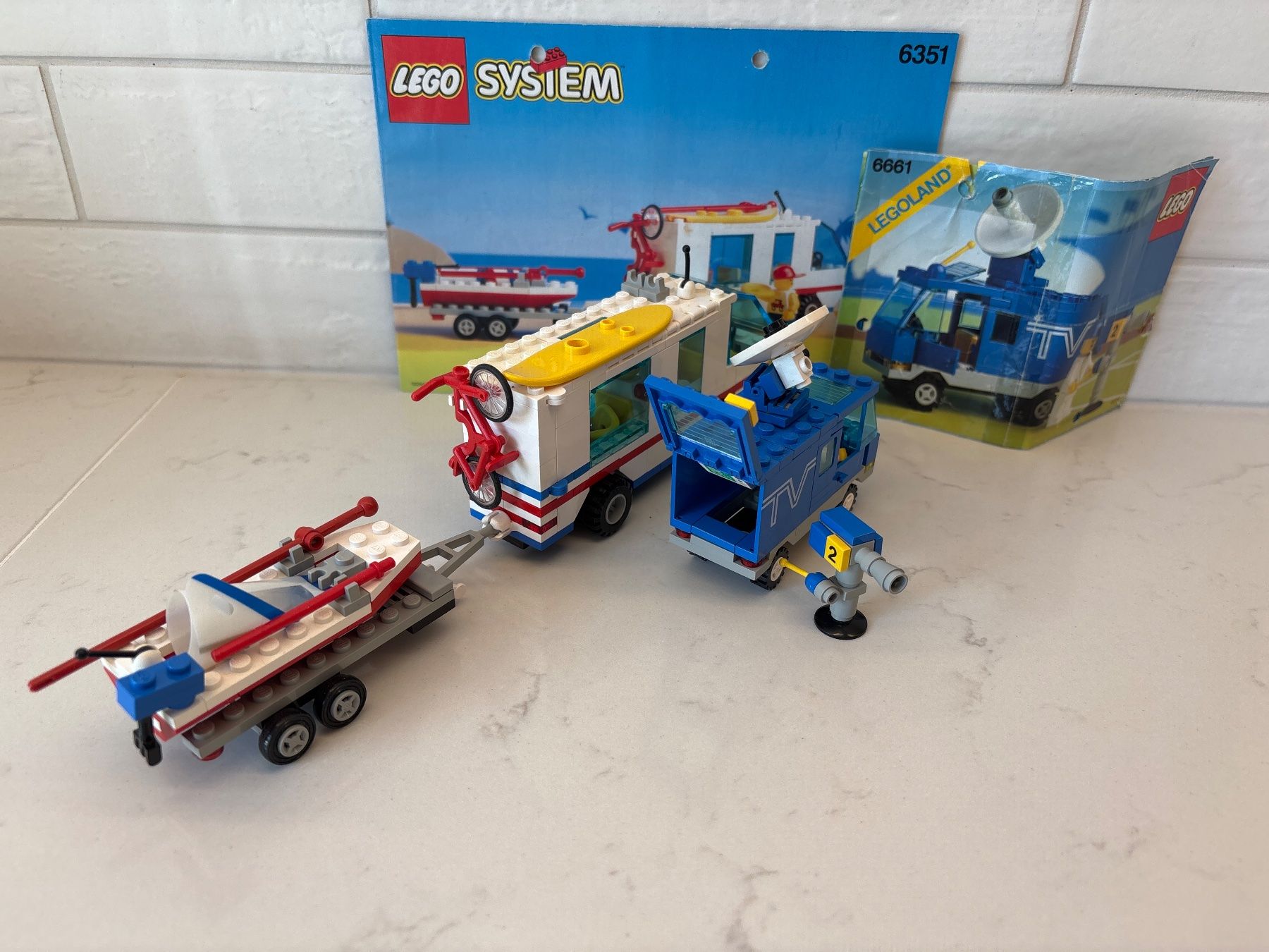 Lego Baukästen: Lego System 6351 et 6661 et instructions – Gebraucht aus Gollion von Hampton 1