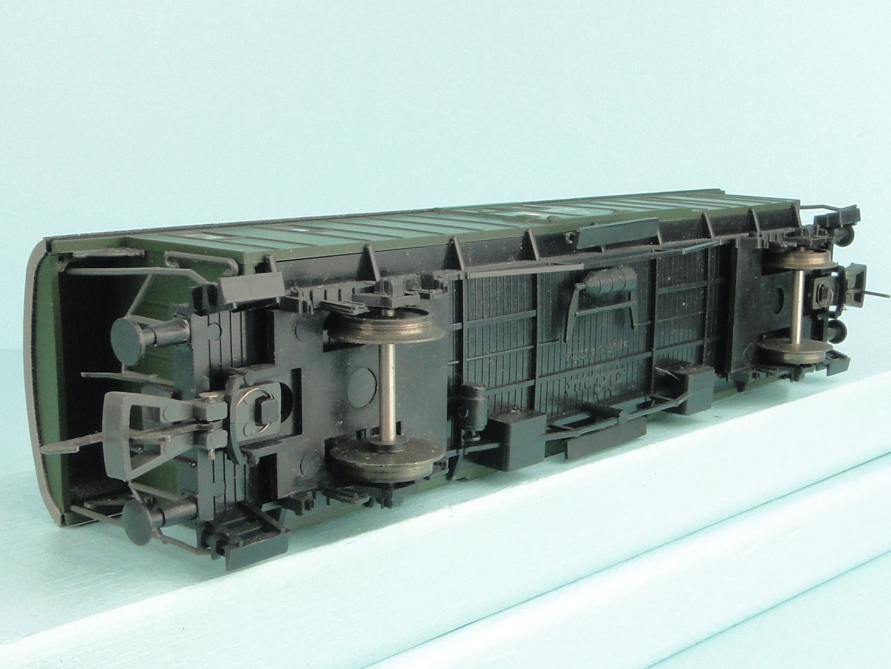 Liliput Modellini di ferrovie: Liliput/Fleischmann 275 50 SBB Plattform Gepäckwagen – Usato da Bülach venduto da cann11 6