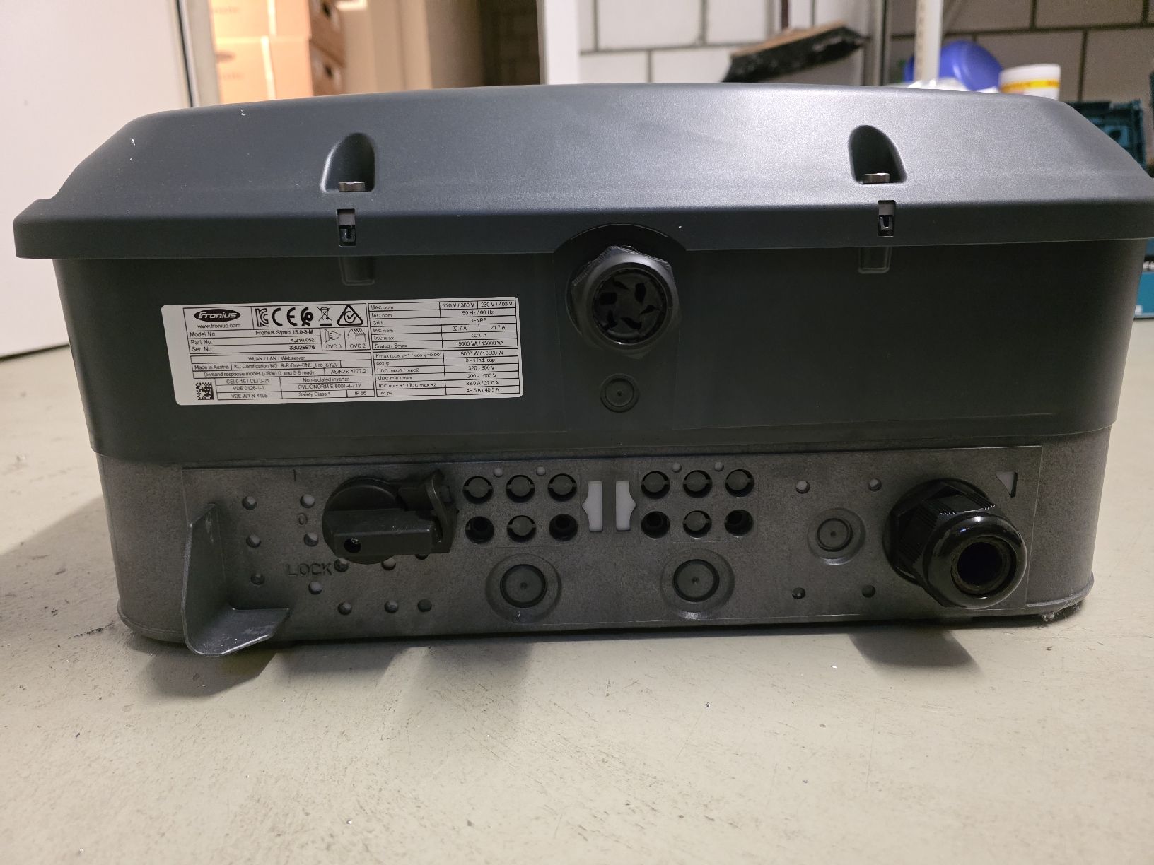 Fronius Inverter: Fronius Symo 15.0-3-M – Usato da Mirchel venduto da voe_z797 1