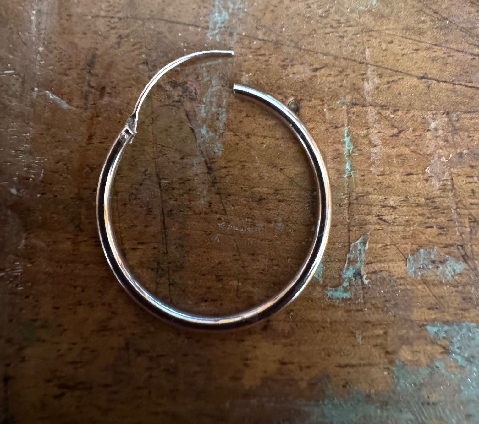 Orecchini pendenti & Orecchini a lobo: Ohrring 1x Hoop 925 Sterling Silver – Usato da Grabs venduto da Dekostuebli 1