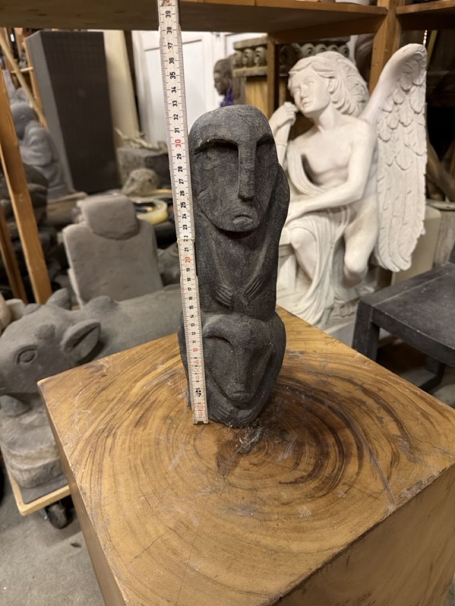 Statuette: Antike Steinfigur, Gartendeko, 32cm hoch – Nuovo (secondo la descrizione) da Ermatingen venduto da angels.east 1