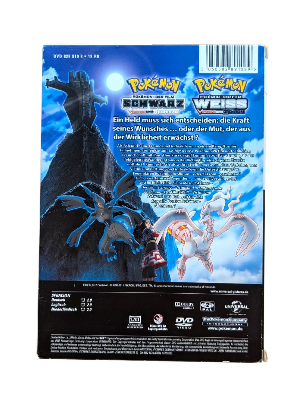 Alle DVDs: Pokemon Schwarz & Weiss Anime Film – Gebraucht aus Domat/Ems von IsseldorsShop 1