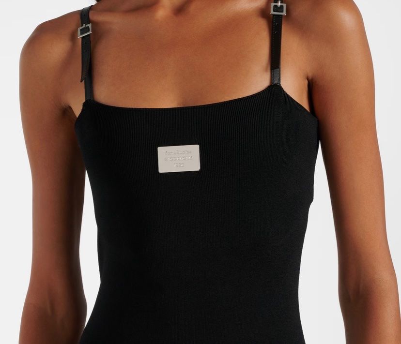 Acne Studios Vestiti: ACNE Studios WoW Kylie Maxikleid mit Leder - neu - – Nuovo (secondo la descrizione) da Jona venduto da vanessasupermarket20 2