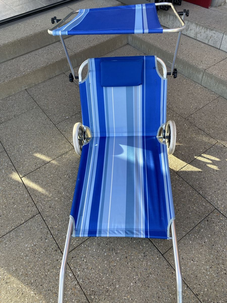 Sedie a sdraio: Strandliege mit Rollen – Usato da Wiesendangen venduto da argon03 1