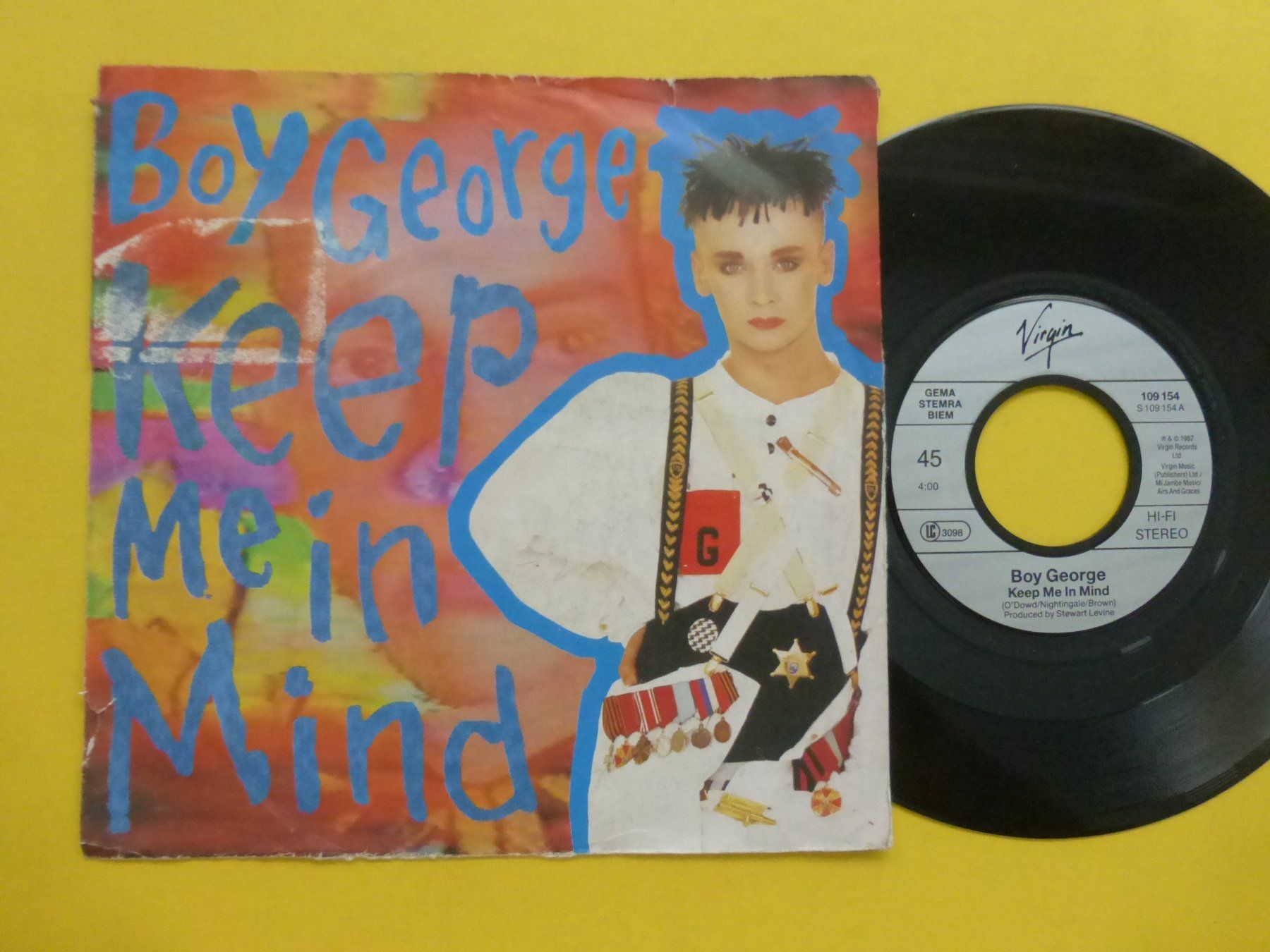 Schallplatten: Boy George – Keep Me In Mind – Gebraucht aus Zürich von Swiss57
