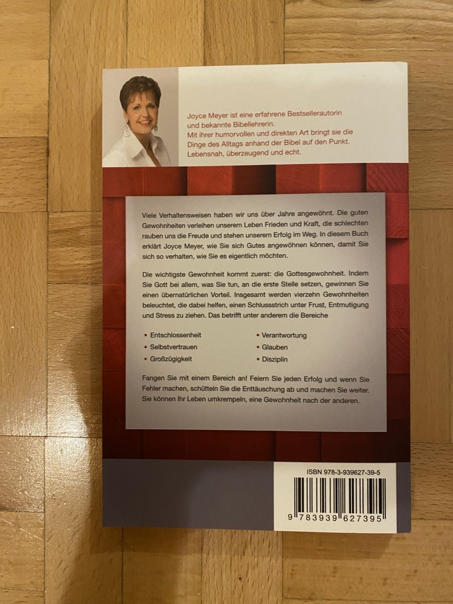 Libri: Joyce Meyer - Alles nur Gewohnheit – Nuovo (secondo la descrizione) da Zürich venduto da Wim-Broccoli 1