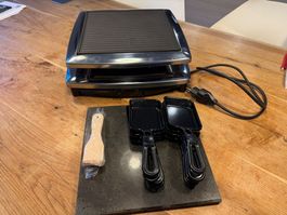 Steba RC 3 Plus Chrom — Raclette & Tischgrill für 8 Personen