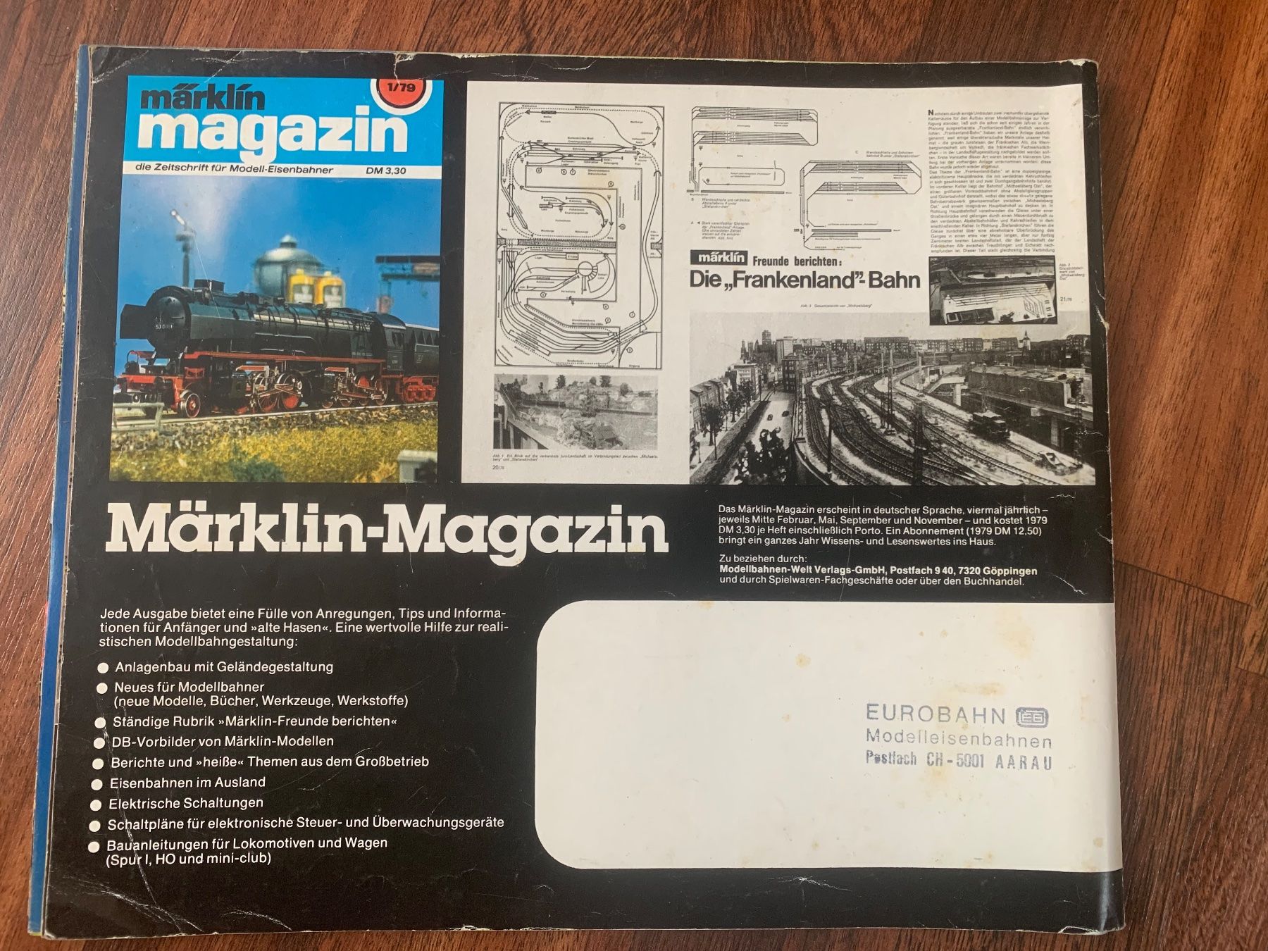 Märklin Modellini di ferrovie: Märklin 1979 – Usato da Cousset venduto da Agorboss 1