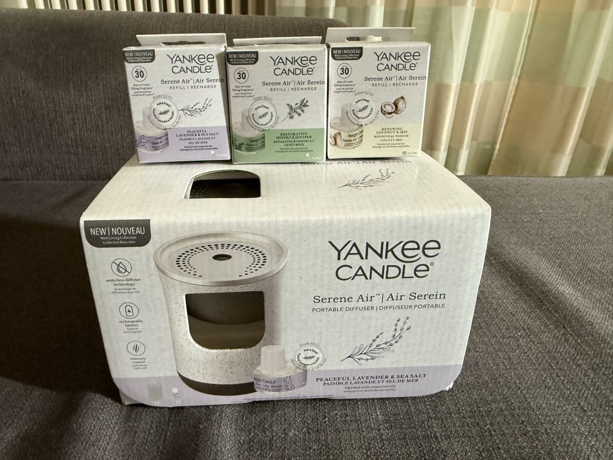 Spray per ambienti: Diffusore Yankee Candle Serene Air, nuovo – Nuovo e nell'imballaggio originale da Chiasso venduto da pri_yp8y