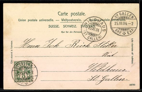 Cartes postales: AK Teufen, Generalansicht – D'occasion à Berlin par bartko-reher 1