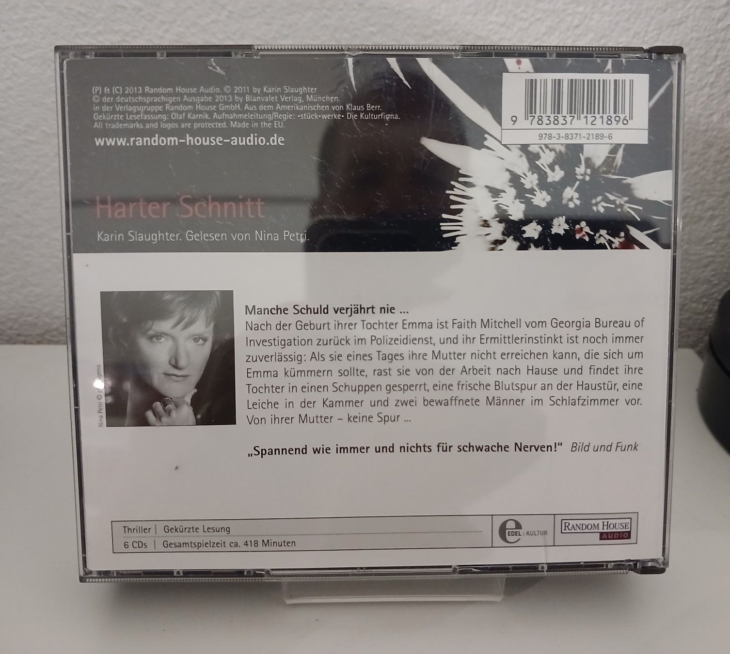 Audiolibri: Harter Schnitt-Karin Slaughter – Usato da St. Margrethen SG venduto da SamusAran 1