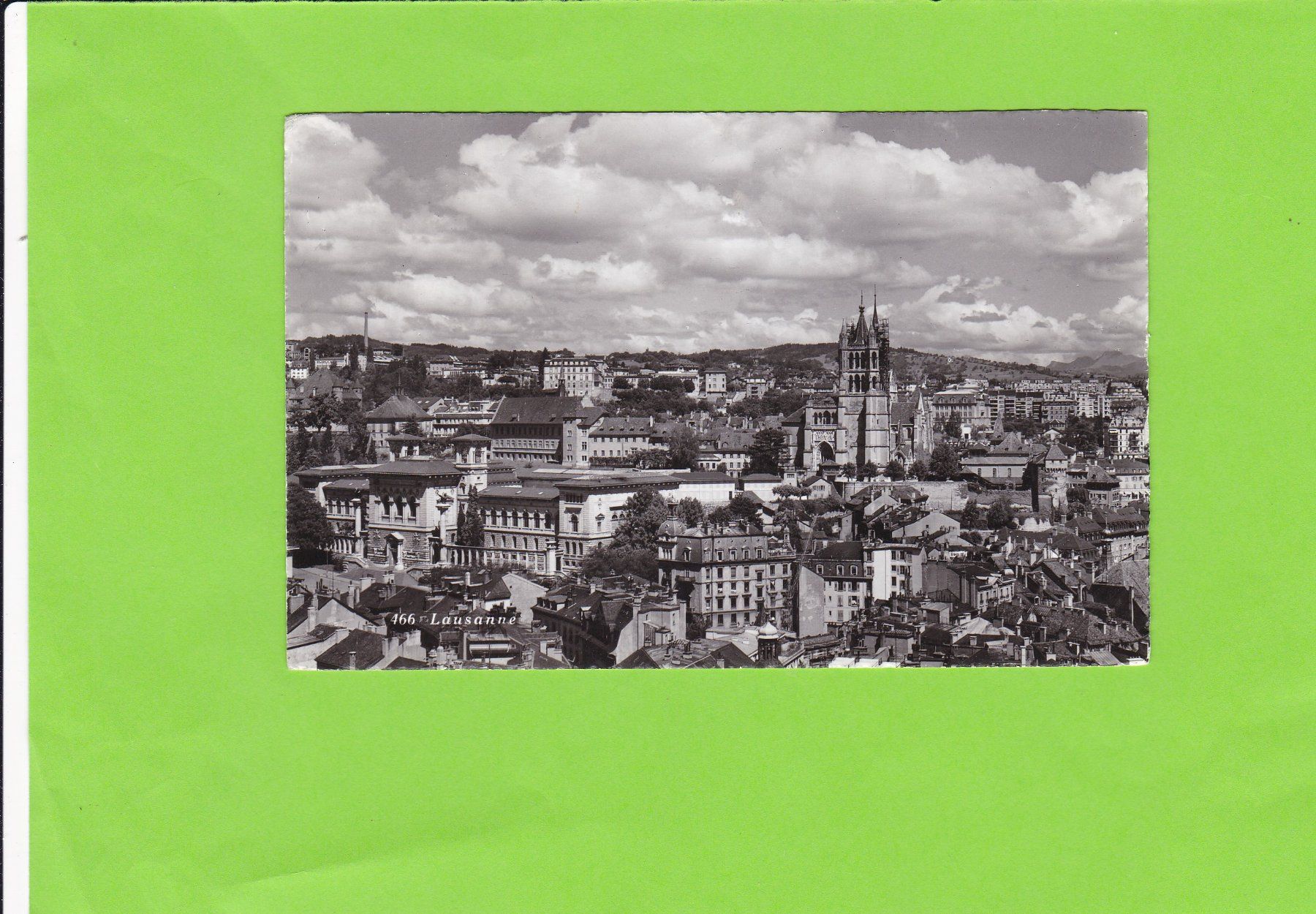 Cartoline postali: Lausanne – Usato da St. Peterzell venduto da neckertal