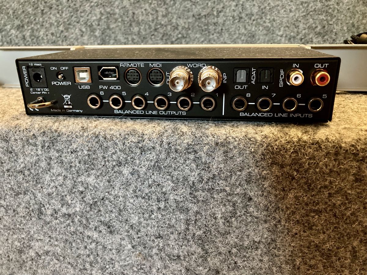 RME Equipement studio: RME Fireface UCX Audio Interface – D'occasion à Glattfelden par Pedals 3