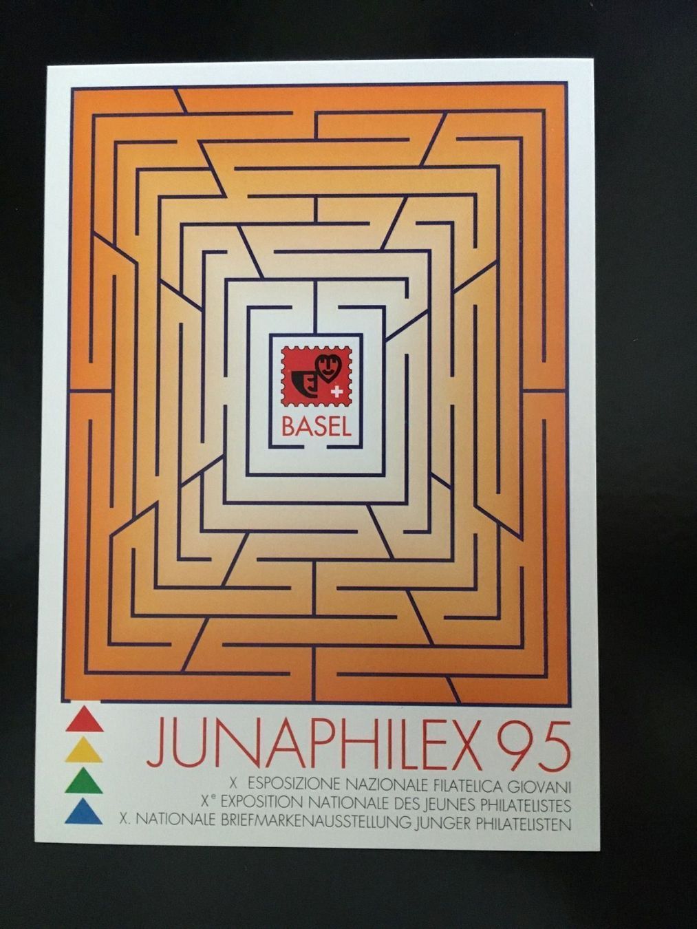 Tutti i francobolli: 1995 / Junaphilex 95 Basel Postkarte ** – Nuovo e nell'imballaggio originale da Grand-Lancy venduto da Dany1973
