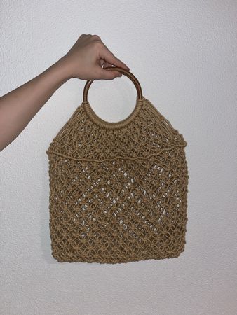 Summer crochet bag