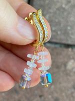 Unikat, Mondstein & Swarovski Crystalls NEU