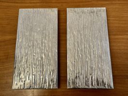 Griffe für Schrank / Türe massive Metallplatten(30x15cm) NEU