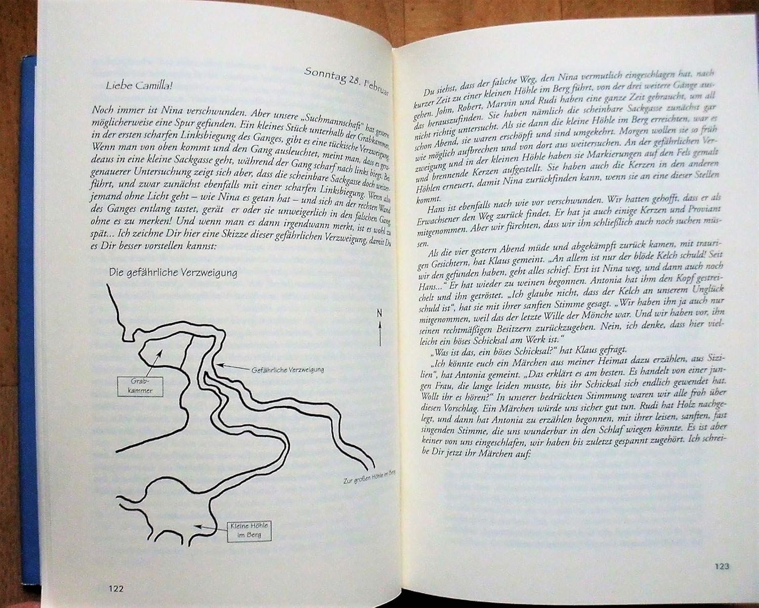 Libri: Gefangen im Schnee: Höhlenabenteuer mit Märchen, G. Horowitz – Usato da Basel venduto da Luge 1
