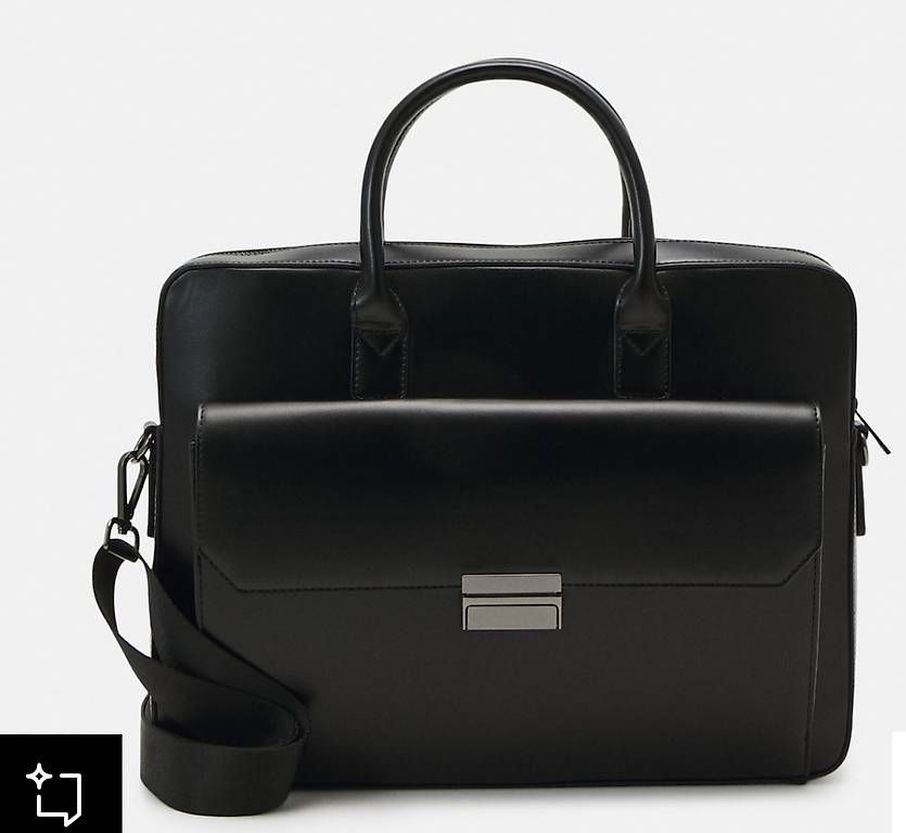 Borse: Pier One Notebooktasche - black – Usato da Kradolf venduto da ij5