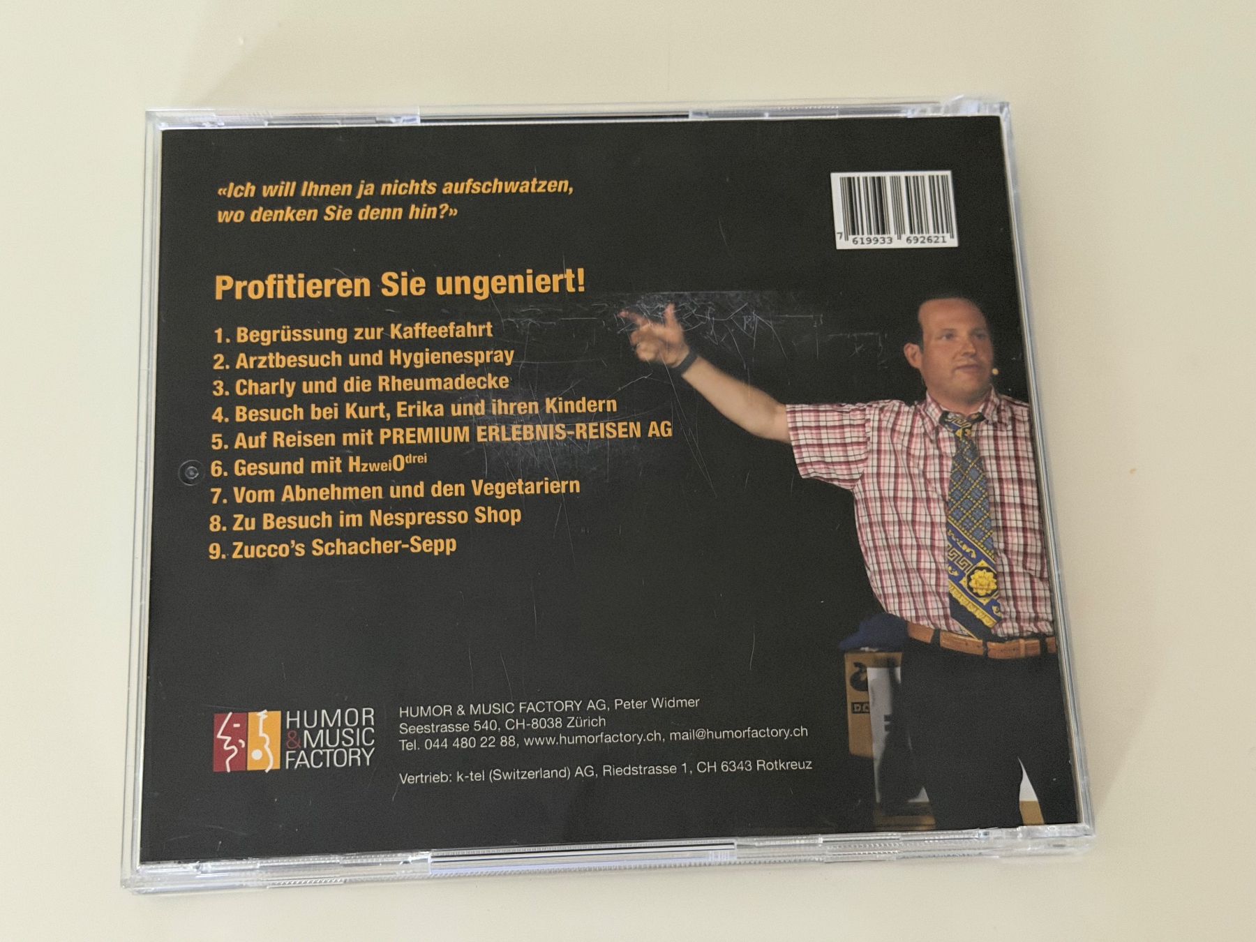 CD: Claudio Zuccolini Zucco's Kaffeefahrt CD Dialäkt Comedy – Nuovo (secondo la descrizione) da Altstätten SG venduto da sheamus 1