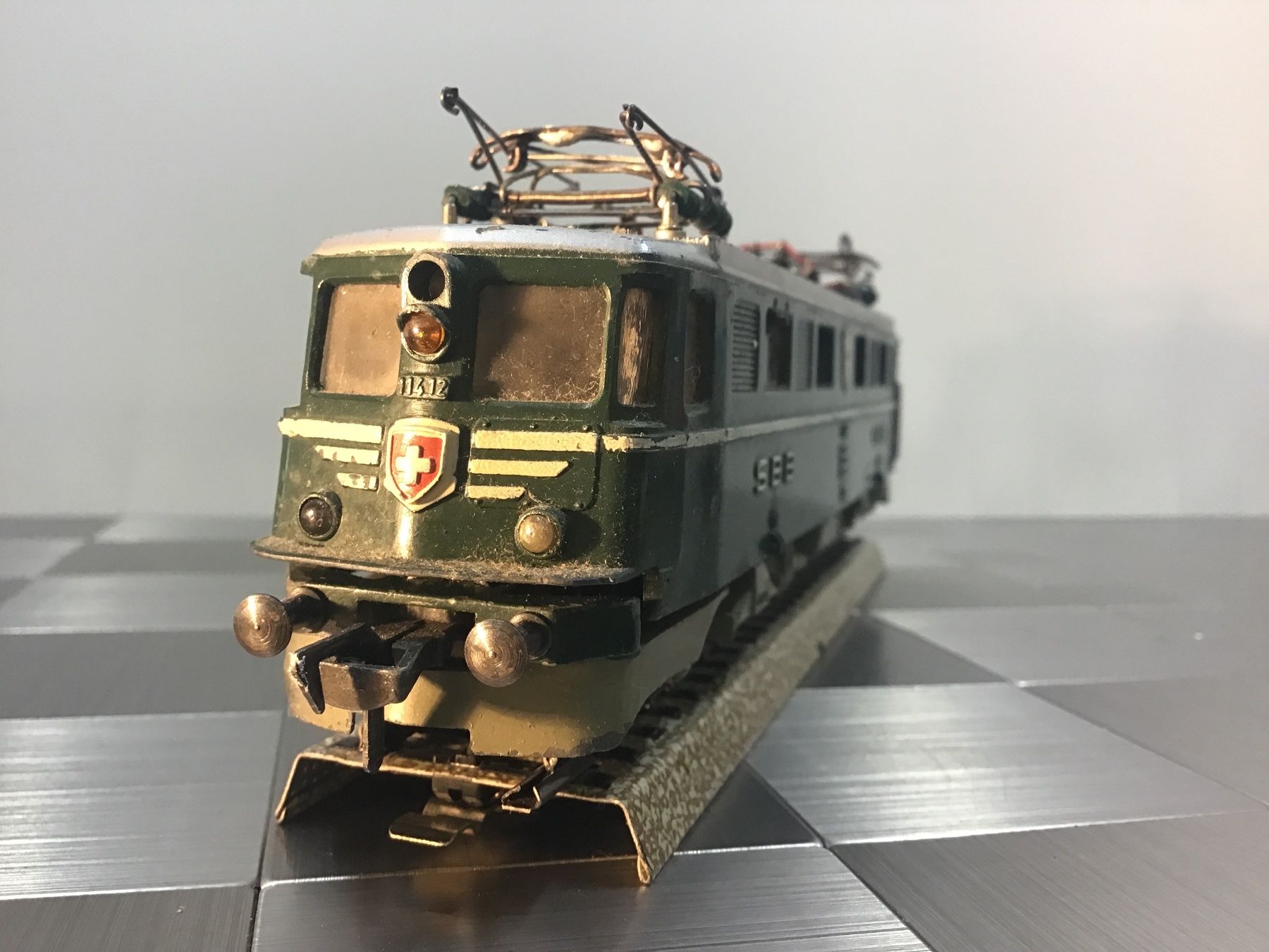 Fleischmann Modellini di ferrovie: FLEISCHMANN LOKOMOTIVE SBB CFF SPUR H0 – Usato da Männedorf venduto da Spezial-Modelle