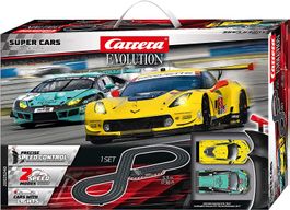 Kompett-Set Carrera Evolution Super Cars 132 fabrikneu