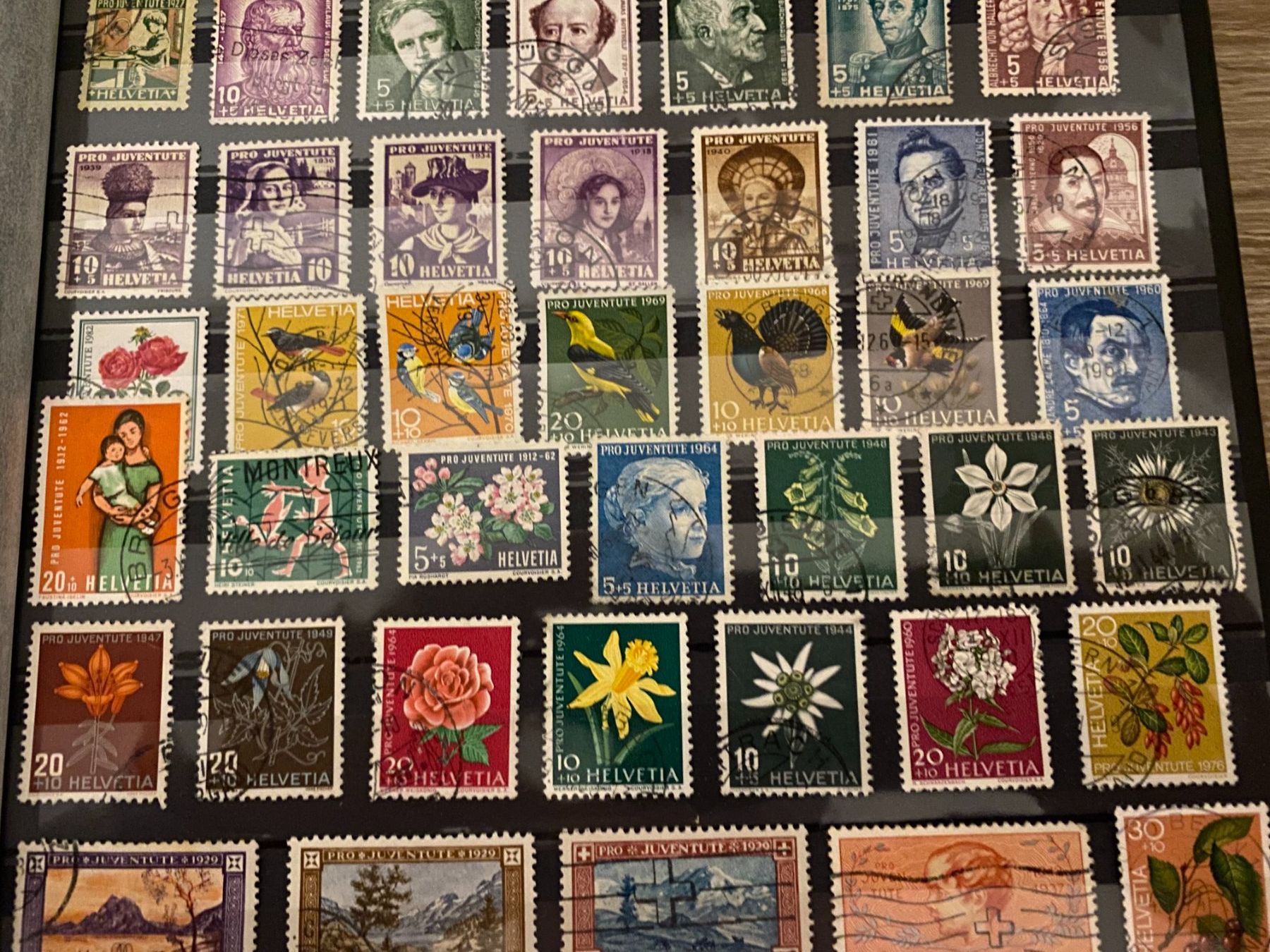 Tous les timbres: Briefmarken Schweiz Pro Juventute – D'occasion à matten b. interlaken par jfran17 2